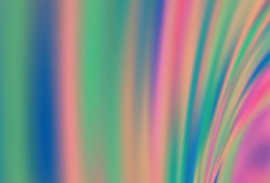 Açık yeşil vektör bulanık desen. Görüntü tarzında tamamen yeni bir renkli çizim. İşiniz için yeni tasarım.