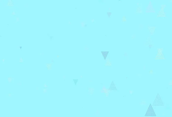 Светлый Многоцветный Векторный Фон Многоугольным Стилем Кругами Абстрактная Градиентная Иллюстрация — стоковый вектор