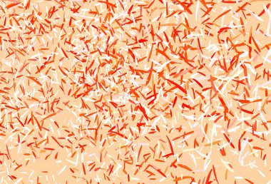 Tekrarlanan çubuklu açık kırmızı vektör şablonu. Keskin çizgili parlak renkli çizimler. Reklamınız, posteriniz, afişiniz için en iyi tasarım.