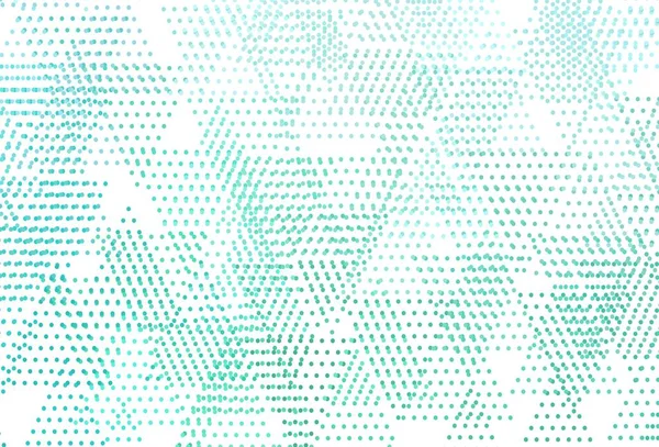 Hellgrüne Vektortextur Mit Dreieckigem Stil Mit Kreisen Glitzernde Abstrakte Illustration — Stockvektor