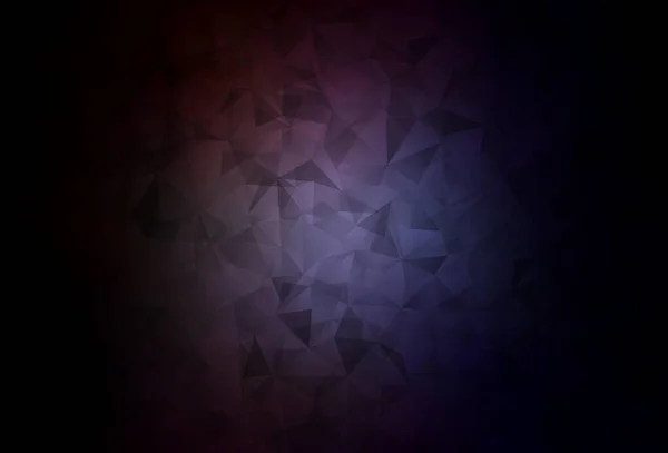 Шаблон Темно Серых Векторных Треугольников Красочная Иллюстрация Многоугольном Стиле Градиентом — стоковый вектор