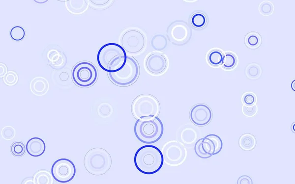 Světle Fialové Vektorové Pozadí Bublinami Abstraktní Ilustrace Barevnými Bublinami Přírodním — Stockový vektor