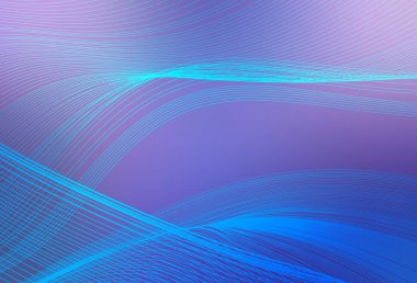 Açık Pembe, Mavi vektör modern zarif düzen. Parlak renkli bir illüstrasyon. İşiniz için en iyi bulanık tasarım..