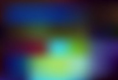 Koyu mavi, yeşil vektör parlak dokuyu bulanıklaştırdı. Soyut renkli gradyan çizimi. Marka kitabınız için yeni biçim tasarımı.