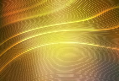 Koyu yeşil, sarı vektör renkli bulanık arkaplan. Renkli soyut çizimler ve gradyan. Tasarımının yeni yolu.