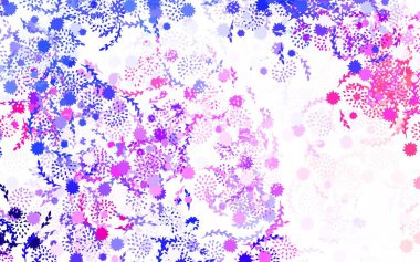 Açık Pembe, çiçekli kırmızı vektör doğal sanat eserleri. Çiçekli soyut çizimler. Ağ ve ambalaj için elle boyanmış tasarım.