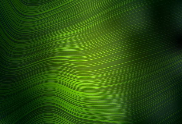 Vecteur Vert Foncé Motif Lumineux Abstrait Nouvelle Illustration Colorée Dans — Image vectorielle