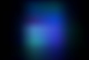 Koyu mavi vektör şablonu bulanıklaştırdı. Görüntü tarzında tamamen yeni bir renkli çizim. Tasarımlar için arka plan.