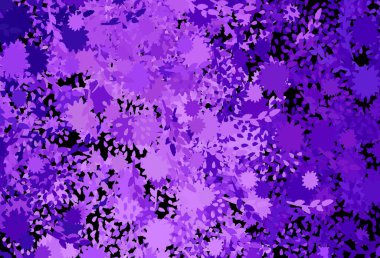 Açık Mor, soyut şekilli pembe vektör dokusu. Soyut gradyan şekilli basit renkli çizimler. Bir cep telefonu için arka plan.