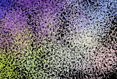 Renkli çizgileri olan koyu renkli vektör dokusu. Bulanık dekoratif tasarım basit bir şekilde çizgilerle. Reklamınız, posteriniz, afişiniz için en iyi tasarım.