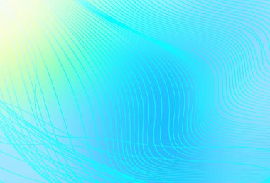 Açık mavi, yeşil vektör soyut arkaplan. Görüntü tarzında tamamen yeni bir renkli çizim. Tasarımlar için arka plan.