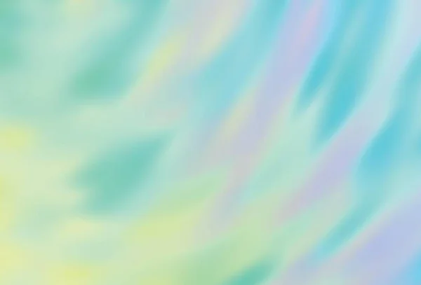 Світло Блакитний Зелений Вектор Розмитий Шаблон Сучасна Абстрактна Ілюстрація Градієнтом — стоковий вектор