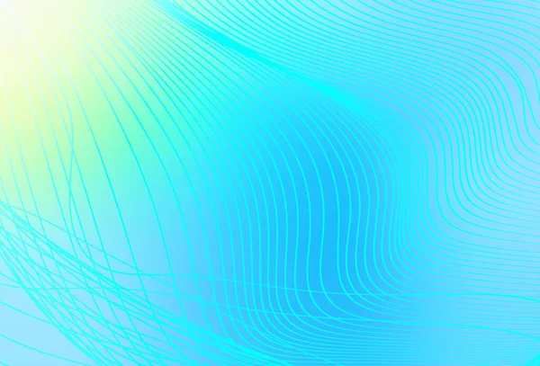 Azul Claro Vetor Verde Fundo Abstrato Colorido Uma Ilustração Colorida — Vetor de Stock