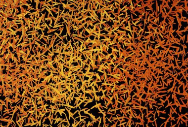 Keskin çizgileri olan koyu turuncu vektör deseni. Bulanık arkaplanda gradyanı olan çizgiler. Reklamınız, posteriniz, afişiniz için en iyi tasarım.