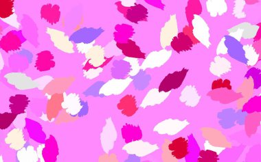 Memphis şekilli Light Multicolor vektör arkaplanı. Rastgele şekillerle soyut tarzda dekoratif tasarım. Web siteniz için basit tasarım.