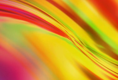 Açık kırmızı, sarı vektör bulanık ve renkli desen. Gradyan ile modern soyut çizim. İşiniz için yepyeni bir tasarım..