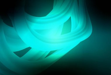 Koyu mavi, yeşil vektör soyut bulanık arkaplan. Renkli soyut çizimler ve gradyan. Marka kitabı için zarif bir arkaplan.