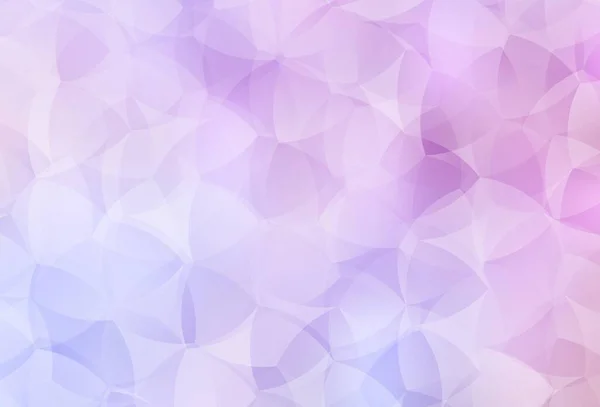 Светло Фиолетовый Розовый Векторный Многоугольник Творческая Иллюстрация Полутоновом Стиле Треугольниками — стоковый вектор