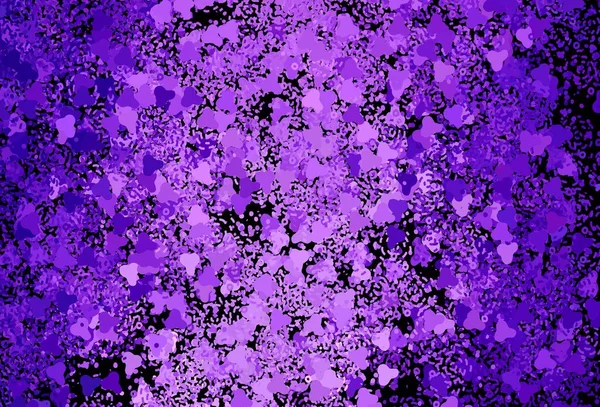 Темно Фиолетовый Розовый Вектор Искушают Хаотичными Цветами Иллюстрация Красочными Градиентными — стоковый вектор