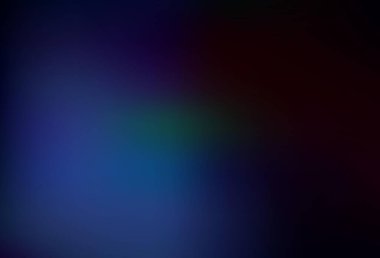 Koyu mavi vektör soyut arkaplan. Parlak renkli bir illüstrasyon. Web siteniz için bulanık tasarım.