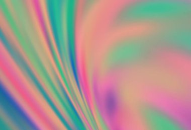 Açık Turuncu Vektör soyut bulanık arkaplan. Soyut ve gradyan renkte renkli çizimler. İşiniz için en iyi bulanık tasarım..