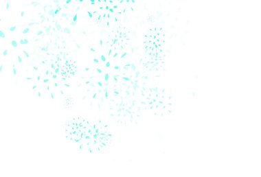 Açık yeşil vektör doğal desenli yapraklar. Bulanık arkaplanda, gradyanı olan yapraklar. Duvar kağıdı tasarımınız için yeni bir doku.