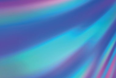 Açık Pembe, mavi vektör parlak şablonu bulanıklaştırdı. Görüntü stili ve gradyanı olan yeni renkli çizimler. Tasarımının yeni yolu.