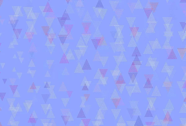 Textura Vetorial Multicolorida Clara Com Estilo Triangular Ilustração Abstrata Moderna — Vetor de Stock