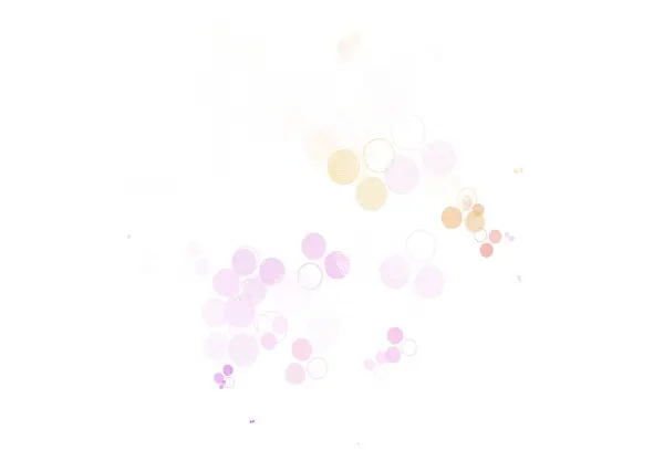 浅粉色 红色矢量背景与气泡 用模糊的雨滴闪烁着抽象的图解 为您的商业广告设计 — 图库矢量图片