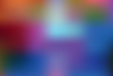 Açık mavi, kırmızı vektör bulanık şablon. Renkli soyut çizimler ve gradyan. Çalışmalarınız için akıllı tasarım.