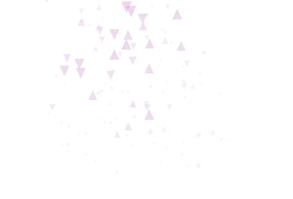 Rose Clair Fond Vectoriel Bleu Avec Triangles Cercles Illustration Avec — Image vectorielle