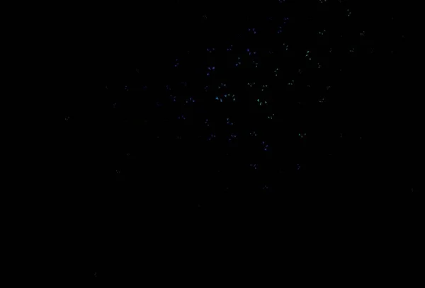 Темна Багатобарвна Векторна Текстура Трикутним Стилем Сучасна Абстрактна Ілюстрація Різнокольоровими — стоковий вектор