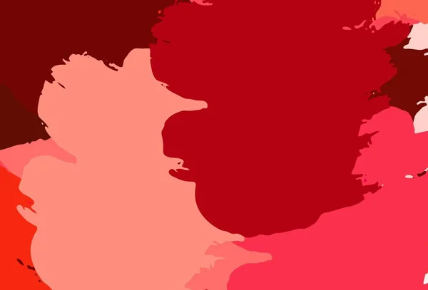 Шаблон Светло Красного Вектора Хаотичными Формами Простая Красочная Иллюстрация Абстрактными — стоковый вектор