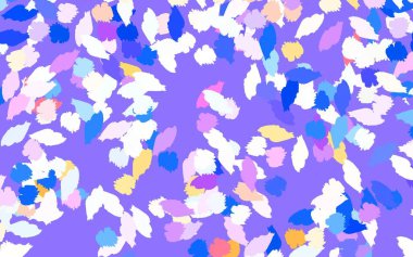 Açık pembe, soyut şekilli kırmızı vektör dokusu. Renkli rastgele şekillerle modern soyut illüstrasyon. Duvar kağıtları için zarif tasarım.