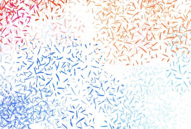 Keskin çizgileri olan açık turuncu vektör deseni. Renkli çubuklarla, soyut çizimler. Meşgul web siteleriniz için şablon.