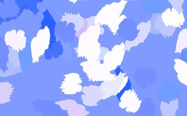 Rastgele şekilli açık mor vektör deseni. Soyut gradyan şekilli basit renkli çizimler. Bir cep telefonu için arka plan.