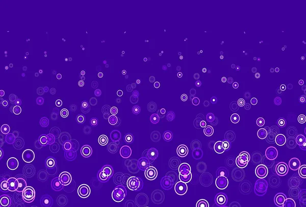 Свето Фиолетовый Вектор Обратного Хода Точками Красивая Цветная Иллюстрация Размытыми — стоковый вектор