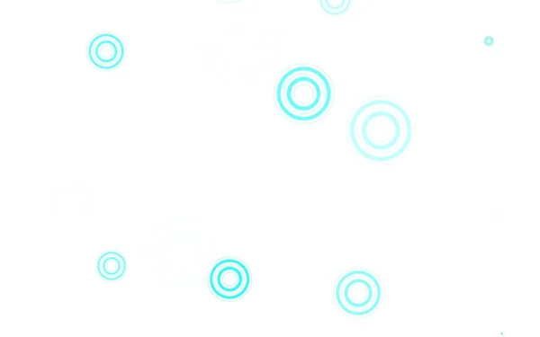 Světle Zelené Vektorové Pozadí Bublinami Třpytivé Abstraktní Ilustrace Rozmazanými Kapkami — Stockový vektor