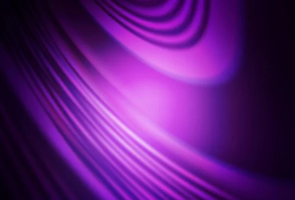 Dark Purple Vector Blurred Bright Template New Colored Illustration Blur — Stock Vector
