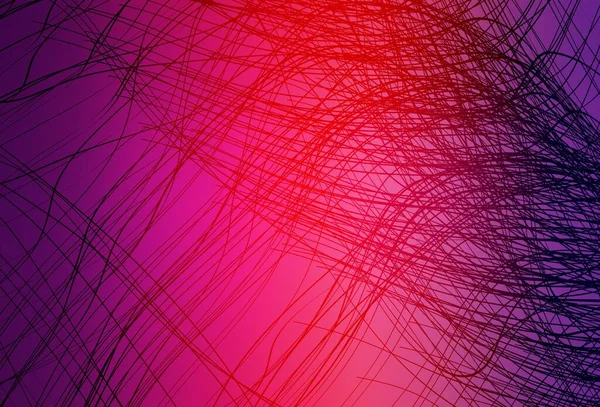 Світло Фіолетовий Рожевий Векторний Фон Вигнутими Лініями Повністю Нова Барвиста — стоковий вектор