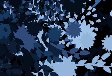 Rastgele şekilli koyu mor vektör deseni. Renkli rastgele şekillerle modern soyut illüstrasyon. Web siteniz için basit tasarım.