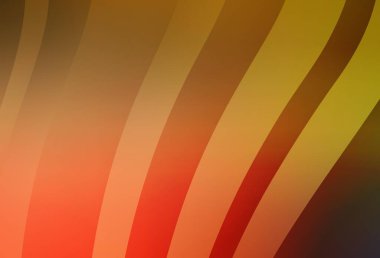 Açık Kırmızı, sarı vektör parlak soyut fon. Gradyan ile modern soyut çizim. İşiniz için en iyi bulanık tasarım..