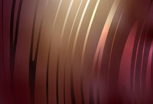 Rouge Clair Fond Vectoriel Jaune Avec Lignes Échantillon Géométrique Coloré — Image vectorielle
