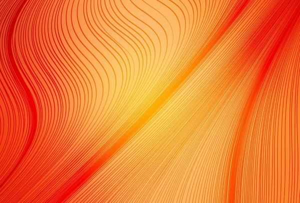 Light Orange Vektor Verschwimmt Helle Textur Eine Völlig Neue Farbige — Stockvektor