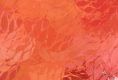 Soyut şekilli koyu kırmızı vektör dokusu. Rastgele şekillerle soyut tarzda dekoratif tasarım. Bir cep telefonu için arka plan.