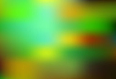 Açık yeşil vektör parlak şablonu bulanıklaştırdı. Görüntü stili ve gradyanı olan yeni renkli çizimler. İşiniz için en iyi bulanık tasarım..