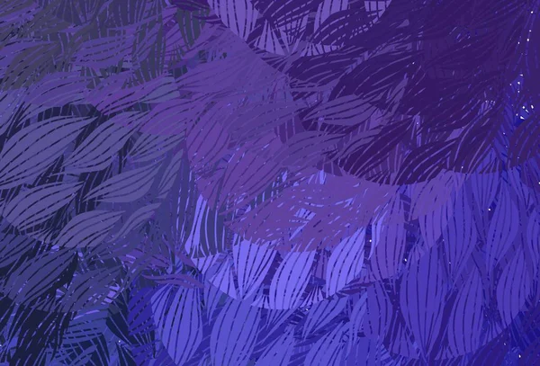 Modèle Vectoriel Violet Clair Avec Des Formes Chaotiques Illustration Colorée — Image vectorielle
