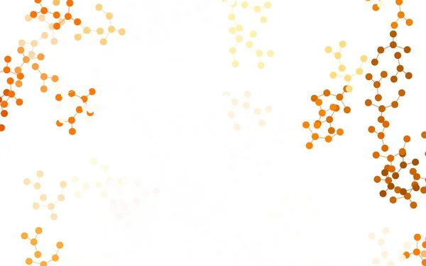 Light Orange Векторная Обратная Связь Данными Искусственного Интеллекта Цветная Структура — стоковый вектор