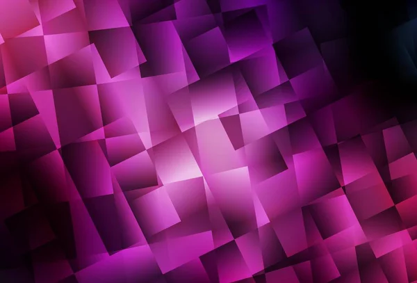 ダークパープルピンクのベクトルの背景に菱形 長方形や正方形と美しいイラスト ビジネス広告 小冊子 チラシのパターン — ストックベクタ
