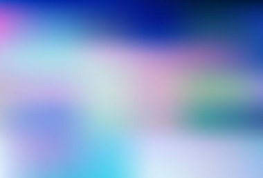 Işık Mavisi vektörü şablonu bulanıklaştırdı. Görüntü tarzında tamamen yeni bir renkli çizim. Tasarımlar için arka plan.